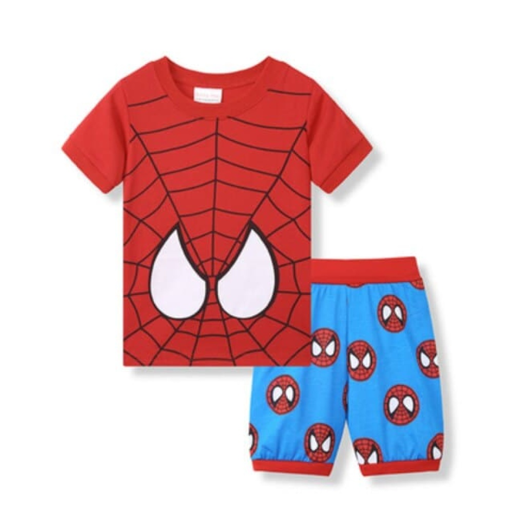 Spiderman Sommerpyjama aus Baumwolle sehr modisch sehr hohe Qualität