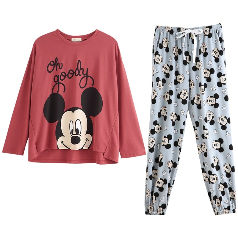 heren pyjama mickey mouse