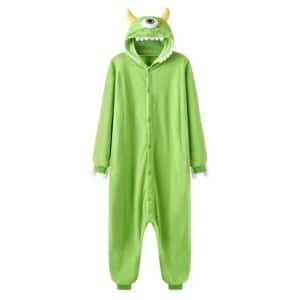 Modischer Monster & Company Mike Pyjama-Overall in grün