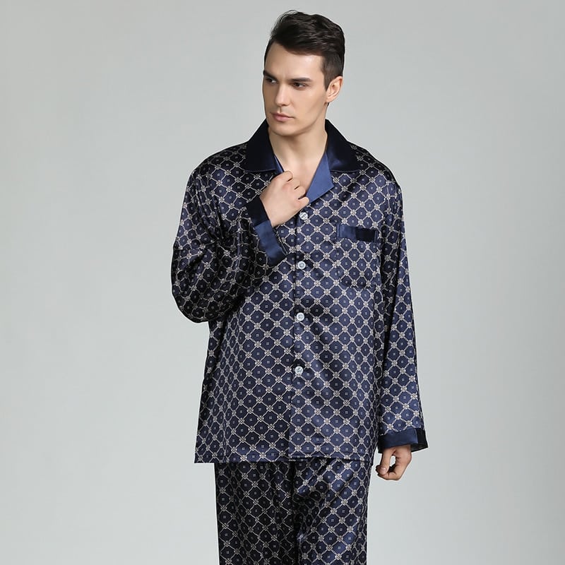 Landofgenie Bodysuit Herren One Piece Schlafanzug Shirt für Männer Jumpsuit Einteiliger