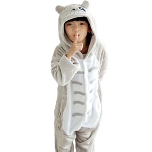 Totoro-Anzug mit weißem Hintergrund