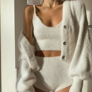 Pyjashorts für Frauen aus Wolle